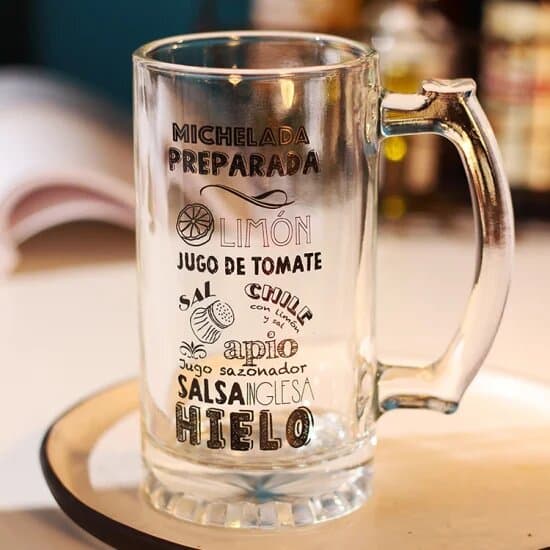 Personalized beer mug